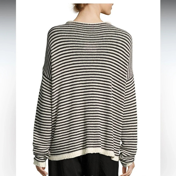! Eileen Fisher
Cozy Striped Box Top, Petite size M - Picture 2 of 6